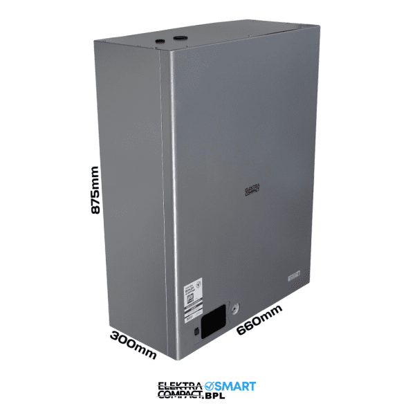 Electric Combi Boiler - 875 (H) x 660 (W) x 300 (D)