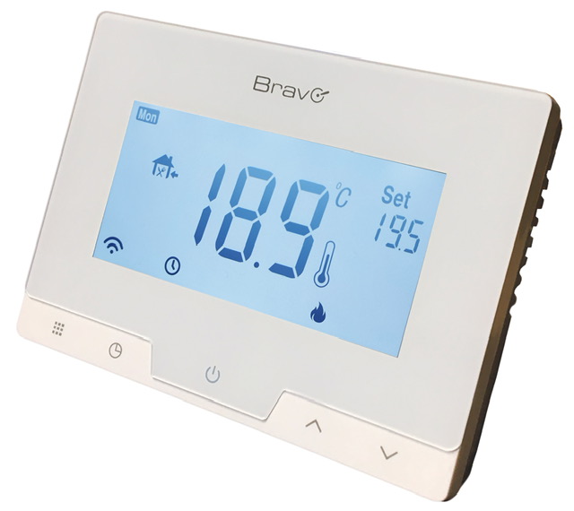 Smart Bravo Cronotermostato Digital Wifi Glam Thermostat