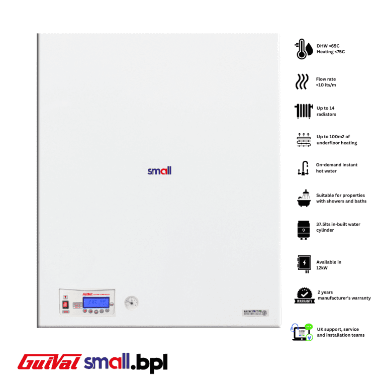 Guival.BPL Electric Combi Boiler for bath showers central heating